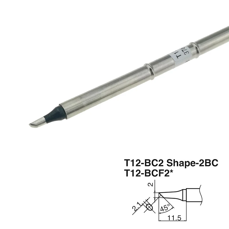 Высококачественный T12-K BC2 ILS JL02 KU паяльный наконечник для 951 952 использования для паяльной станции HAKKO T12 7s инструменты для сварки расплава олова