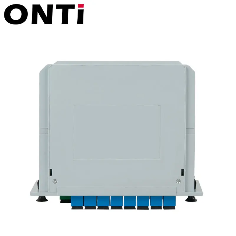 ONTi 5pcs SC APC PLC 1X16 splitter Fiber Optical Box FTTH PLC Splitter Box with SC 1X16 Planar Waveguide Type Optical Splitter