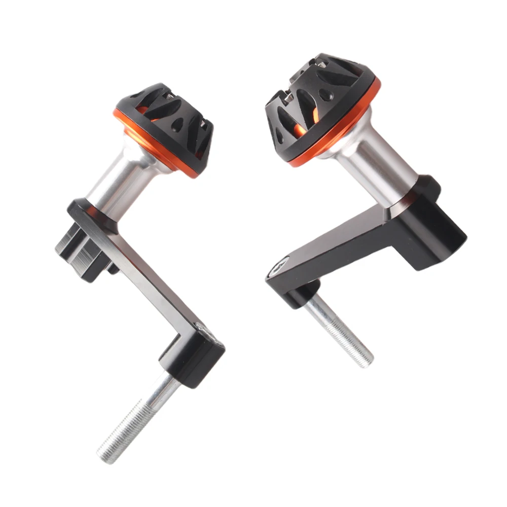 Для Honda CBR1000RR CBR 1000 RR Рамка слайдер Крушение Pad гвардии протектор 2008 2009 2010 2011 2012 2013 CNC алюминиевый, для мотоцикла части - Цвет: Оранжевый