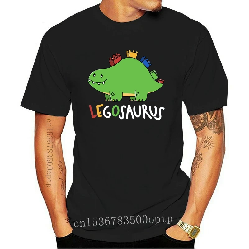 

Men's 2020 Fashion Style T-Shirt 2020 brand men LEGOsaurus New Summer Men's Casual Print Fashion T-shirt