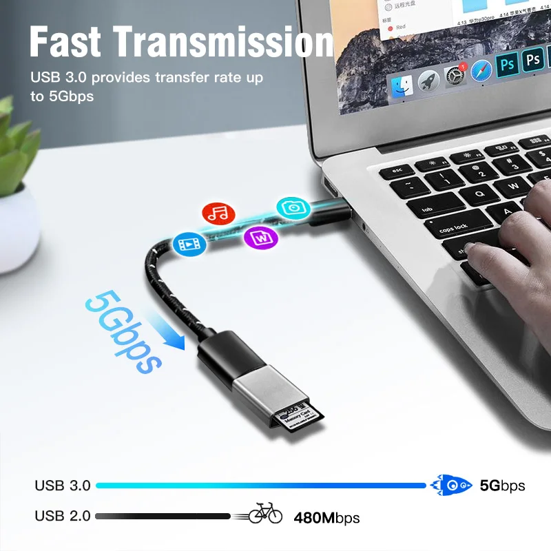 FONKEN Otg Type C кабель 15 см Usb3.1 адаптер Usb к Usb3.0 разъем для Xiaomi Samsung мобильный телефон Usbc
