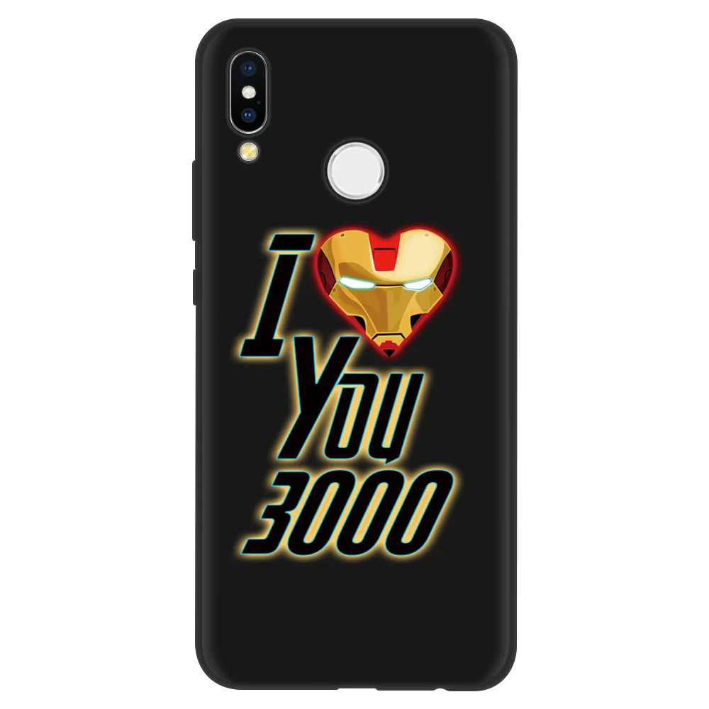 0mgtx3q Мягкий ТПУ чехол Marvel черного цвета для huawei P30 mate 20 10 P20 P8 P9 P10 Lite Mini Pro Honor 8X10 Play P Smart чехол Fundas - Цвет: 0mgtx3q