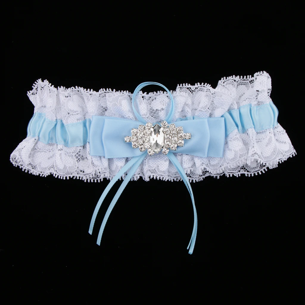 Атласная подвязка с бантом свадебный аксессуар идеально подходит для свадебной