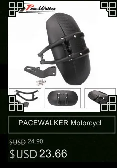 PACEWALKER черный заднее крыло мотоцикла кронштейн мотоцикл крыло для Honda NC700 NC750X NC750D CB1300 CB400 аксессуары
