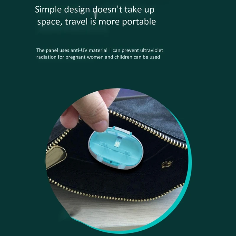 

UV Toothbrush Disinfection Box Toothbrush Holder Electric Toothbrush Cleaner Storage Case Wall Mounted for Bathroom