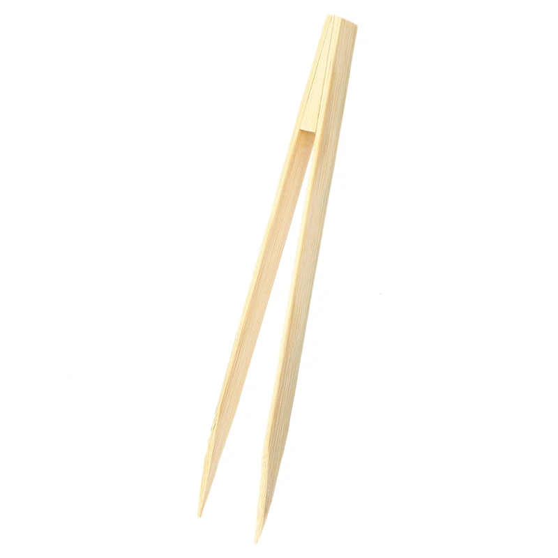 

Pointy Tip Bamboo Straight Tweezer Tea Tong Handy Tool