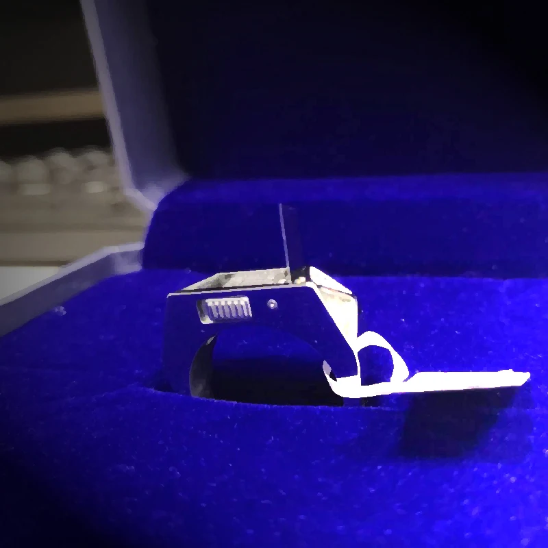 Кольцо против волка титановое стальное защитное кольцо модные скрытые