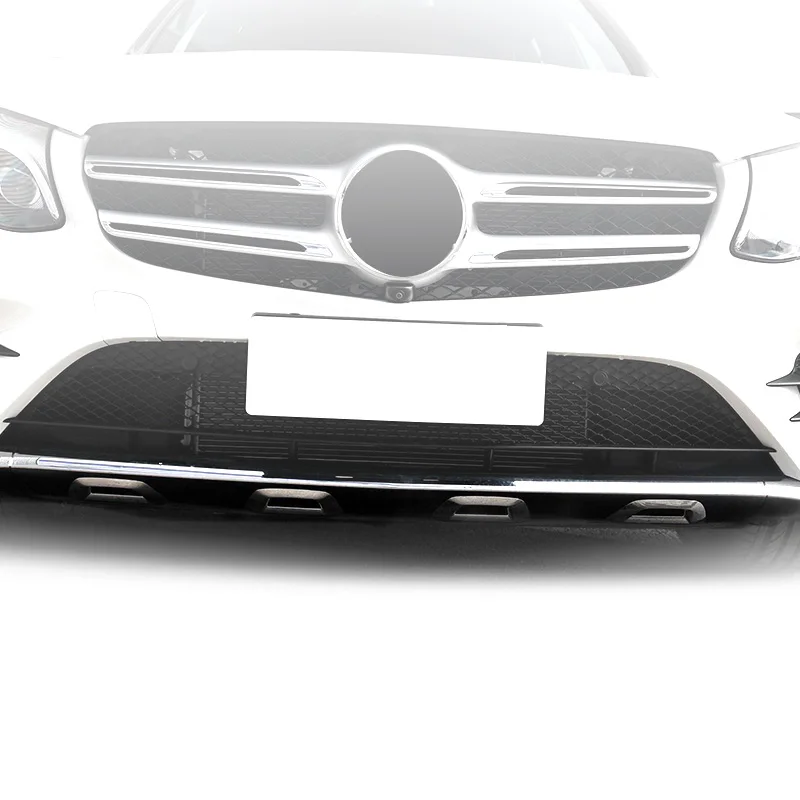 Передний бампер OE 2538856100 2538856200 нижний внутренний левый правый хромированный Abs