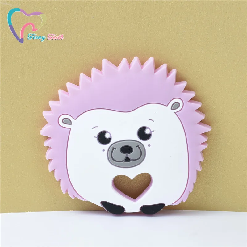 10 шт. 5 видов цветов ежик Силиконовые Детские Прорезыватели грызуны игрушки