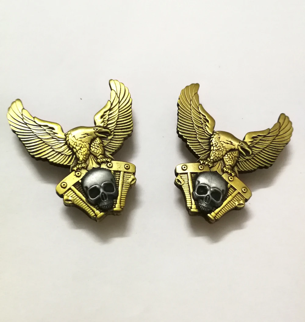 Двигатель Байкер риэр Орел двигателя броши для одежды жилет обувь поясная сумка