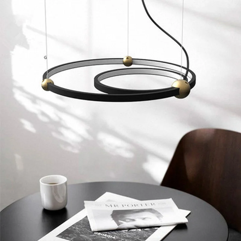 Подвесные лампы с геометрической линией дизайнерский светильник в стиле