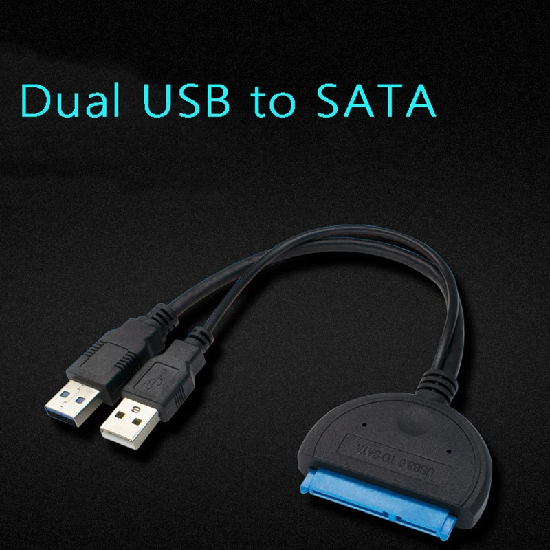 2 5 3 дюймовый Кабель для чтения жесткого диска USB3.0 к SATA кабель передачи данных