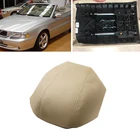 Для Volvo S70 V70 C70 1993 - 1998 1999 2000 2001 автомобиля микрофибра кожа центр управления крышка подлокотника наклейка отделка бежевый