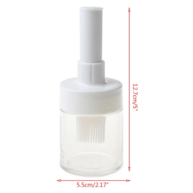 

BBQ Silicone Honey Oil Brush Bottle Barbecue Sauce Brush Baking Tools Meat Glazing Brush Kitchen Pastry Basting Brush Vinegar