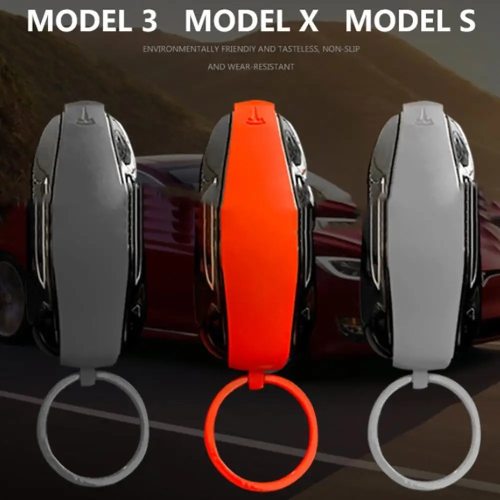 Силиконовый резиновый защитный чехол для автомобильного ключа модели 3 S X без