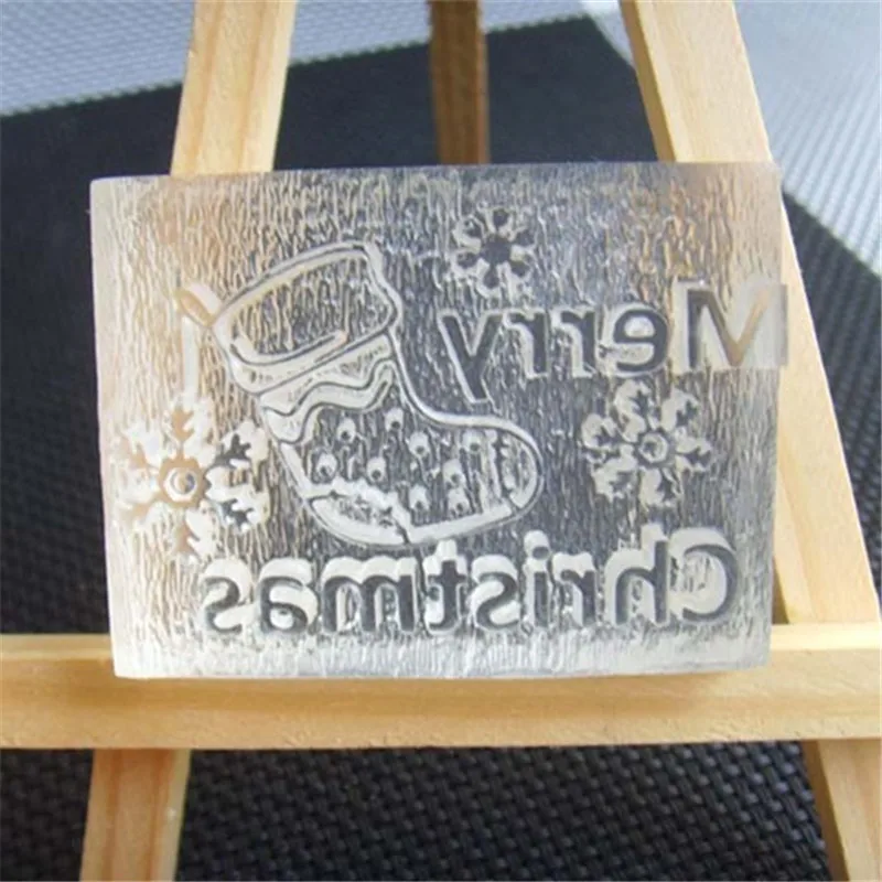 DIY Craft 40*31 см Рождественский дизайн штамп для мыла Sugarcarft Candy штамп-свеча наборы