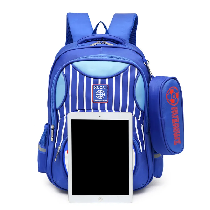 YK-Leik 3D ball Children's School Backpacks for Teen Boy Lightweight large-capacity nylon waterproof school bags schoolbags