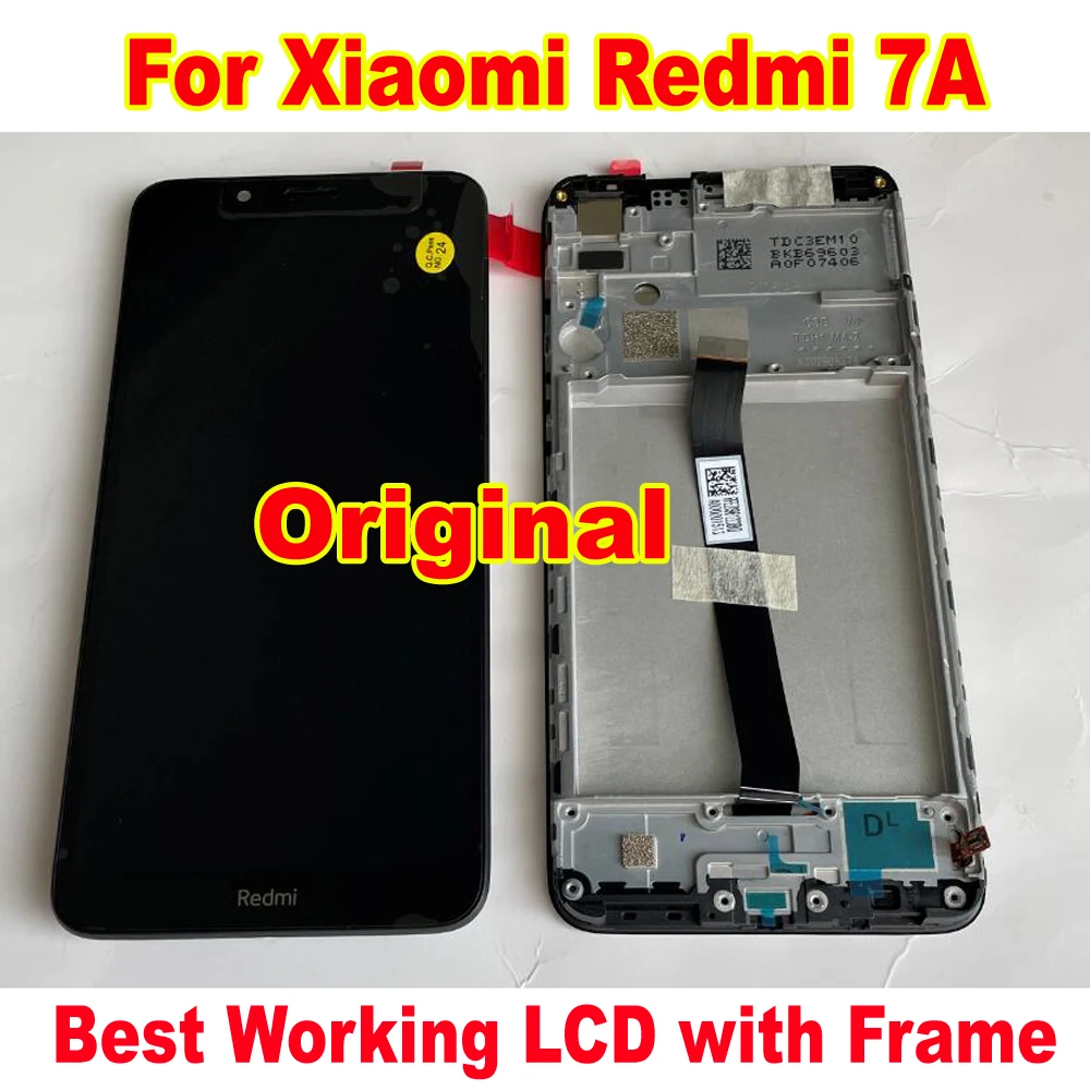 100% оригинальный новый рабочий стеклянный датчик для Xiaomi Redmi 7A сенсорный экран