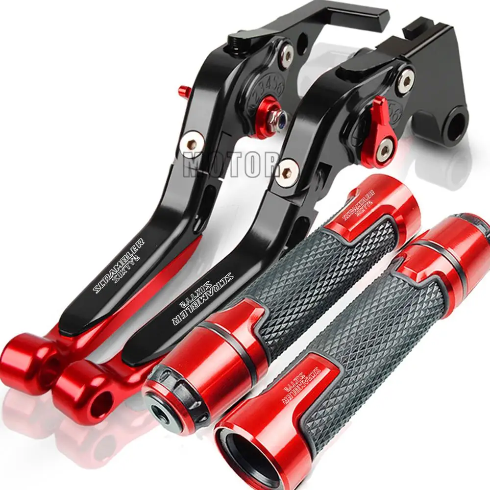 

FOR DUCATI SCRAMBLER SIXTY2 2015 2016 2017 2018 2019 2020 Motorcycle CNC Accessories Racing Grip Handle Grips Brake Lever Clutch