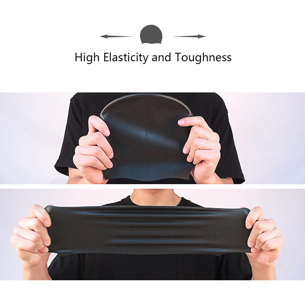 Плавание Кепка шапка чехол для взрослых женщин мужчин водонепроницаемый гибкий