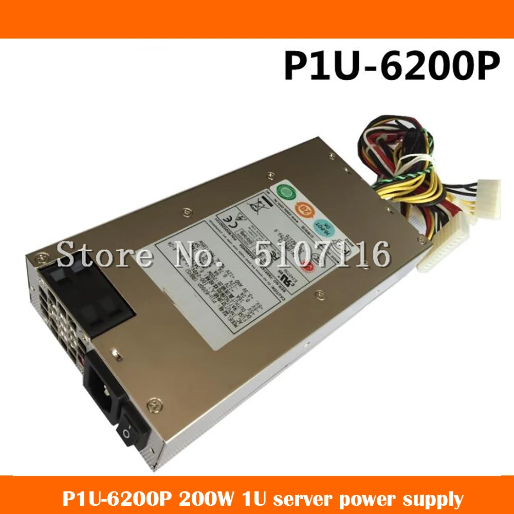 

Оригинальный серверный блок питания P1U-6200P 200W 1U будет полностью протестирован перед отправкой