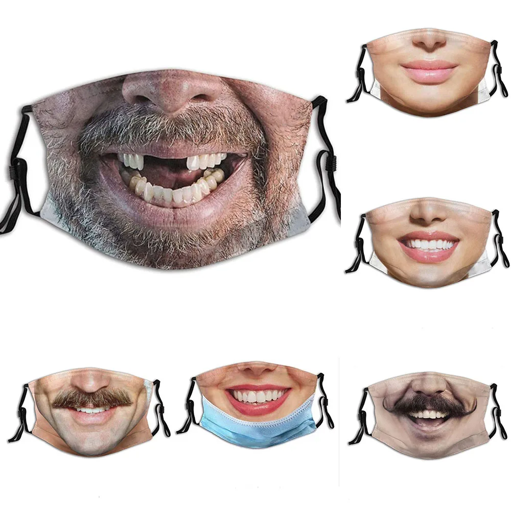 Новые забавные старые потери зубов рот Косплэй Для женщин маски унисекс уход за