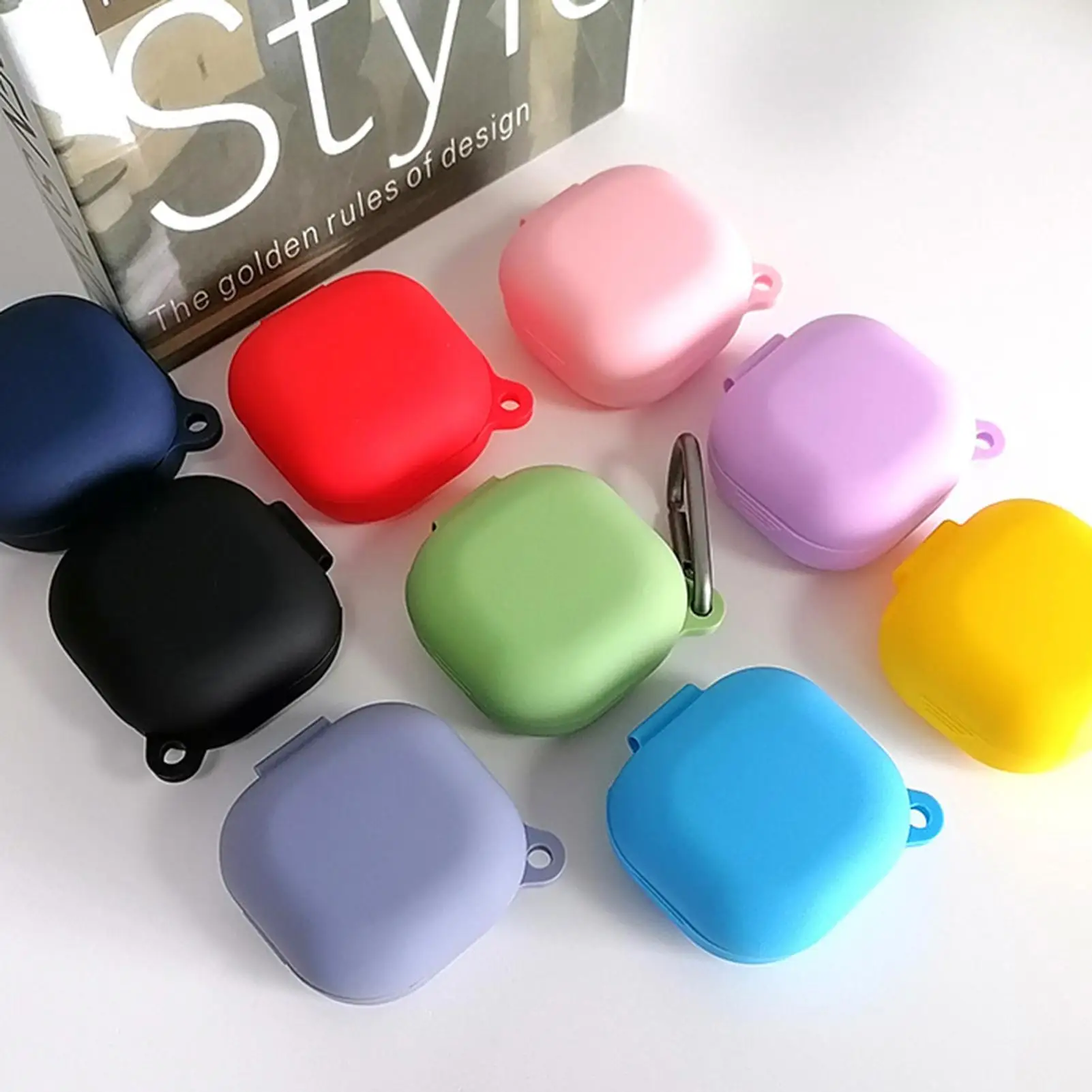 

Anti-falling Washable Anti-oil Stain Earphone Case for Samsung Galaxy Buds Live