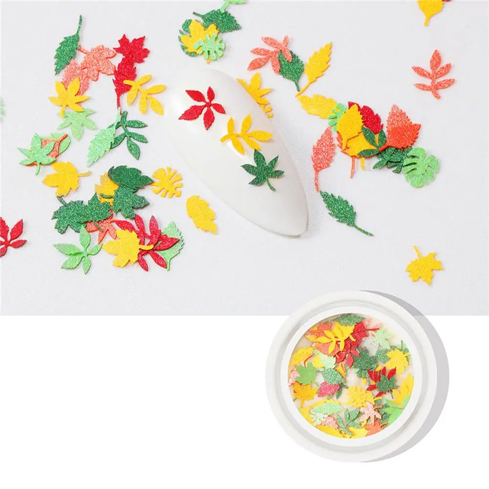 1 коробка 3D лист из древесной целлюлозы с цветами и звездами блестки для ногтей 12