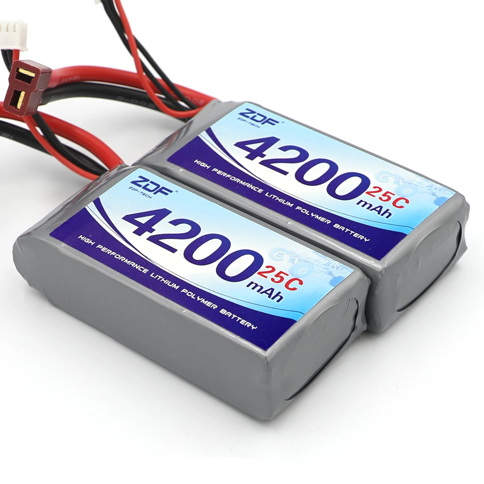 ZDF хорошее качество 2 шт. Rc Lipo батарея 7 4 В 4200 мАч 2S 25C Max50C для Wltoys 12428 12423 1:12 RC