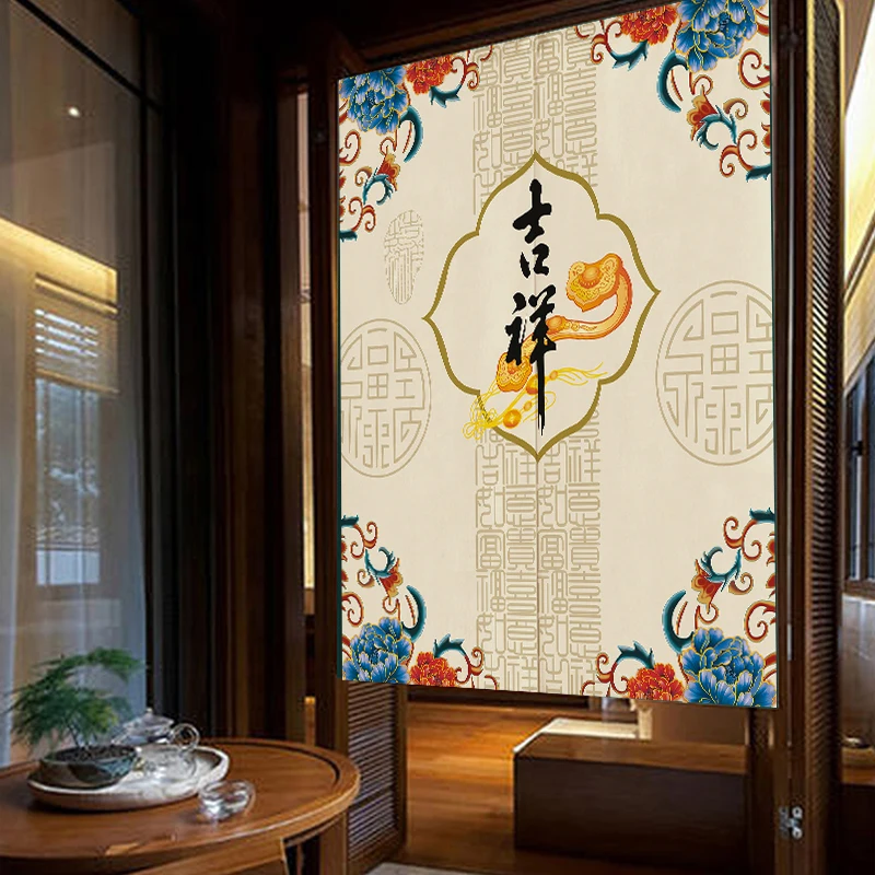 

Китайские двери Шторы жизни занавес комнаты перегородка Шторы фэншуй Шторы туалет Половина Шторы