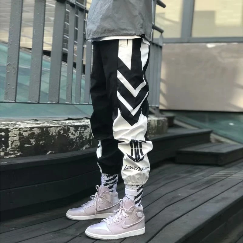 

2021 Fashion Hip Hop Pants Streetwear Harajuku Joggers Men Loose Harem Pants Unisex Funny Casual Pants Trousers Sweatpants