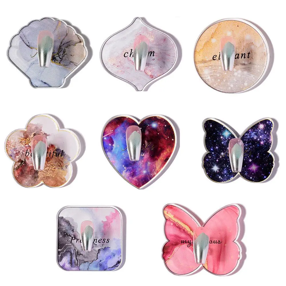 Палитра для рисования искусственные ногти Типсы ногтей палитра