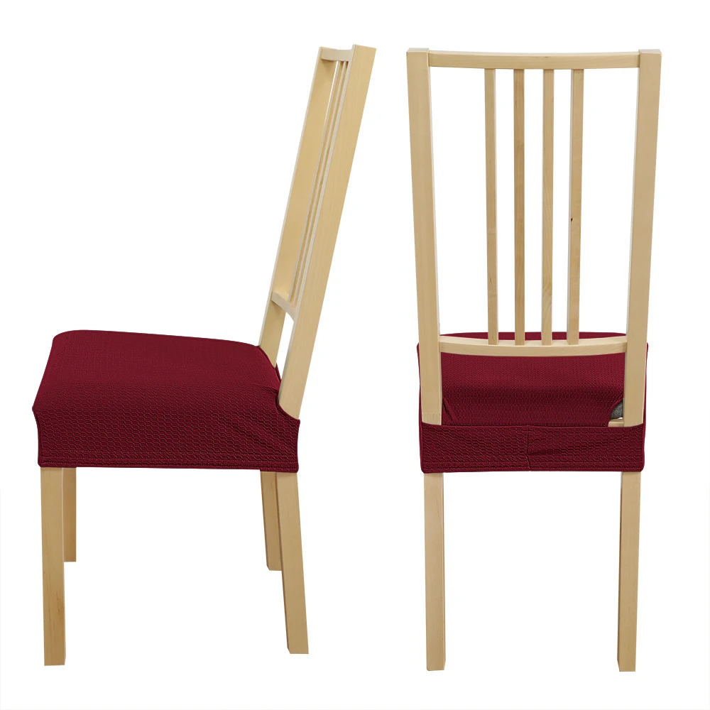 

Stretch Elastic Dining Room Chair Seat Covers Universal Removable Washable Chair Seat Cushion Slipcover