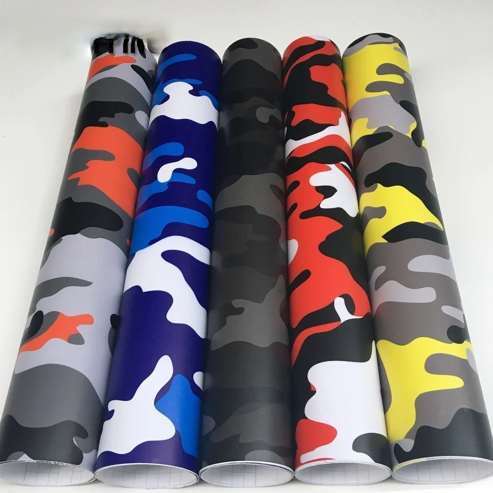 Цифровая зеленая камуфляжная виниловая пленка с изображением леса пустыни