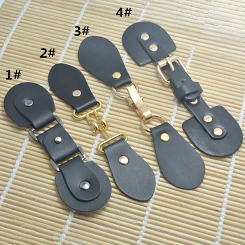 2 пары рычажных кнопок из ПУ кожи для пальто куртки аксессуары одежды пряжки