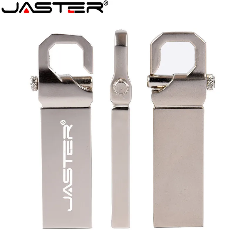 USB-флеш-накопитель JASRER из нержавеющей стали 100% дюйма 16-32 ГБ 8-4 Гб USB 2 0 | Компьютеры и