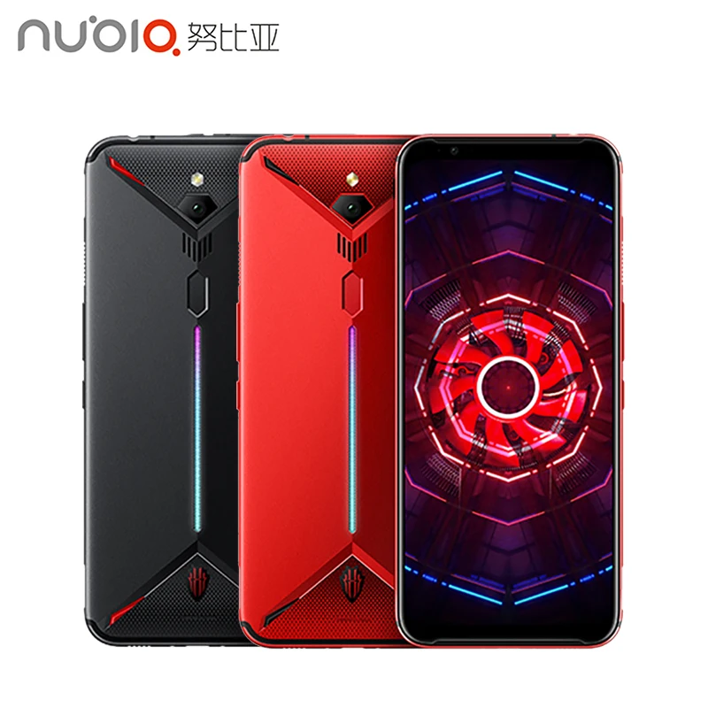 Игровой мобильный телефон Nubia Red Magic 3, 6,65 дюймов, 8 ГБ ОЗУ, 128 Гб ПЗУ, Восьмиядерный процессор Snapdragon 855, Android 9,0, 48 МП, 5000 мАч, Samrtphone