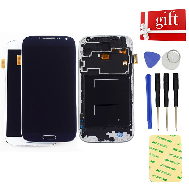 ЖК-дисплей для Samsung Galaxy S4 ЖК-экран GT- i9500 i9505 i337 панель сенсорный экран дигитайзер в