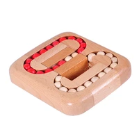 wooden iq puzzle brain teaser toy ball maze game sudoku puzzles wood puzzles toys for child adults intellectual development