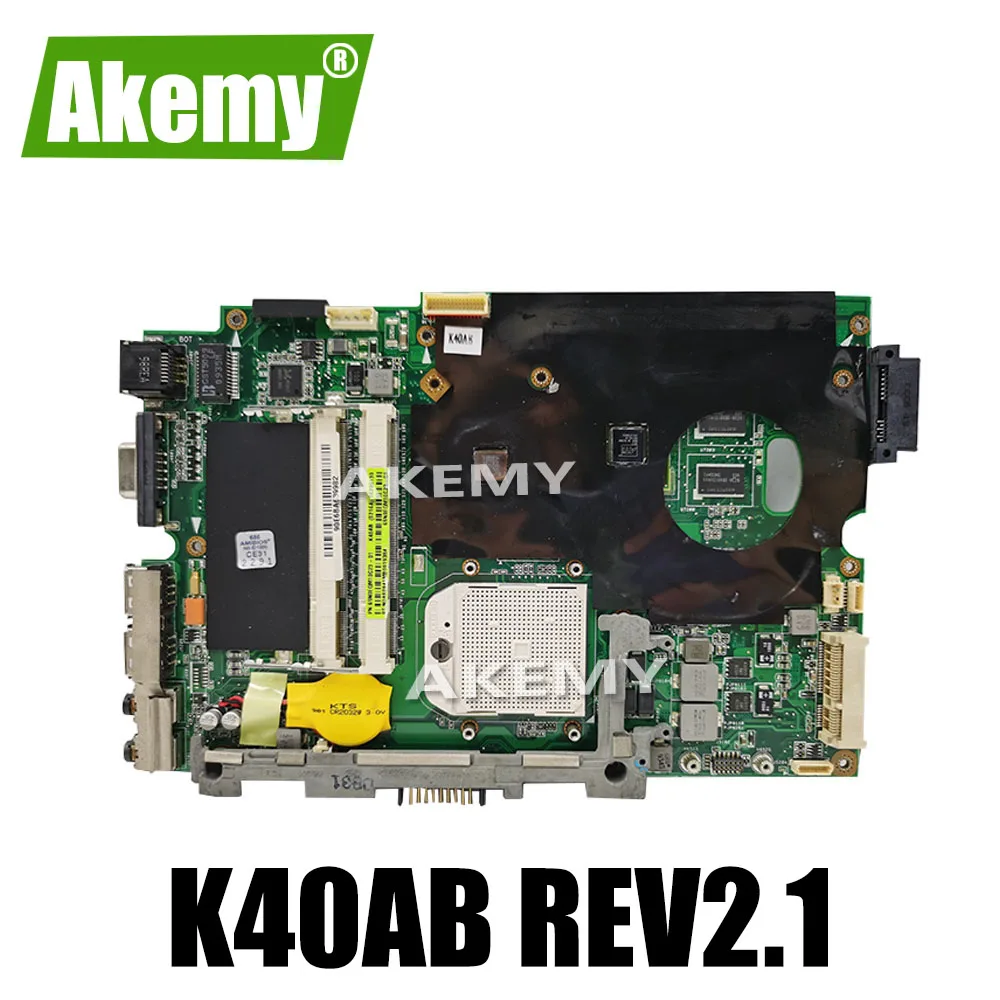 Материнская плата K40AB REV 2 1 для ноутбука For Asus K40AD K40AF K50AB K50AD K50AF X8AAF X5DAF материнская