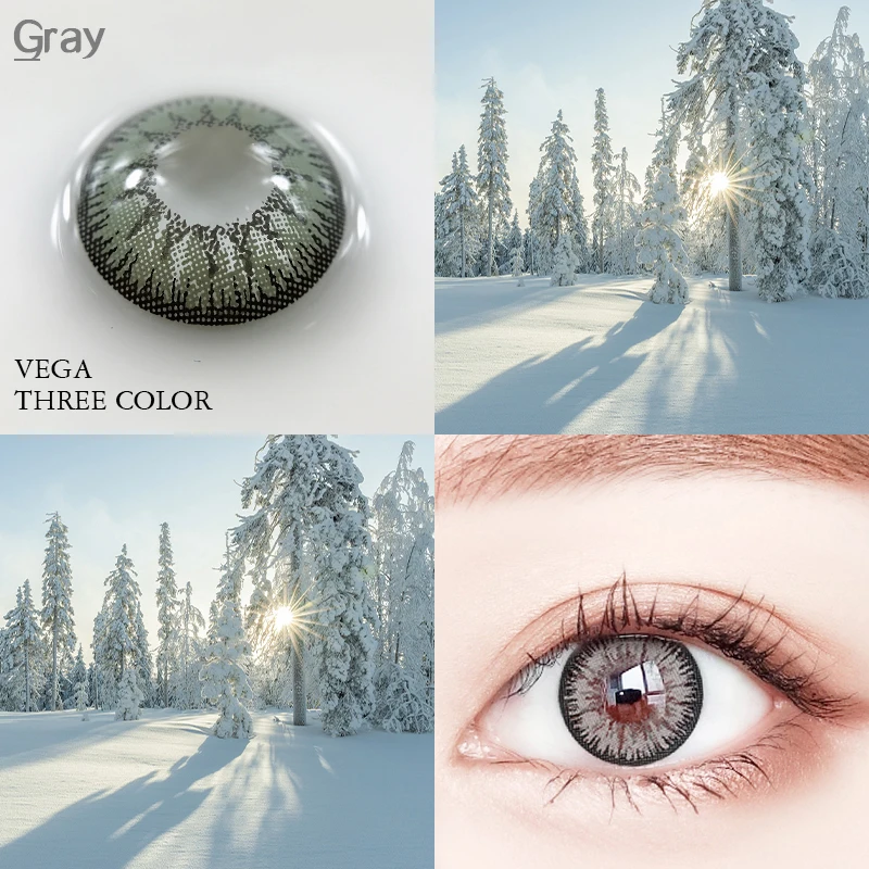 2pcs pair color contact lenses for eyes colored cosmetic soft contacts lens free global shipping