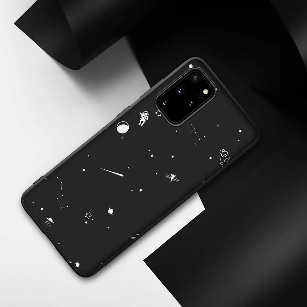 Мягкий чехол Lavaza с изображением звездной ночи для Samsung Note A3 A5 A6 A7 A8 A9 A10s A20s A30s A40s A50s