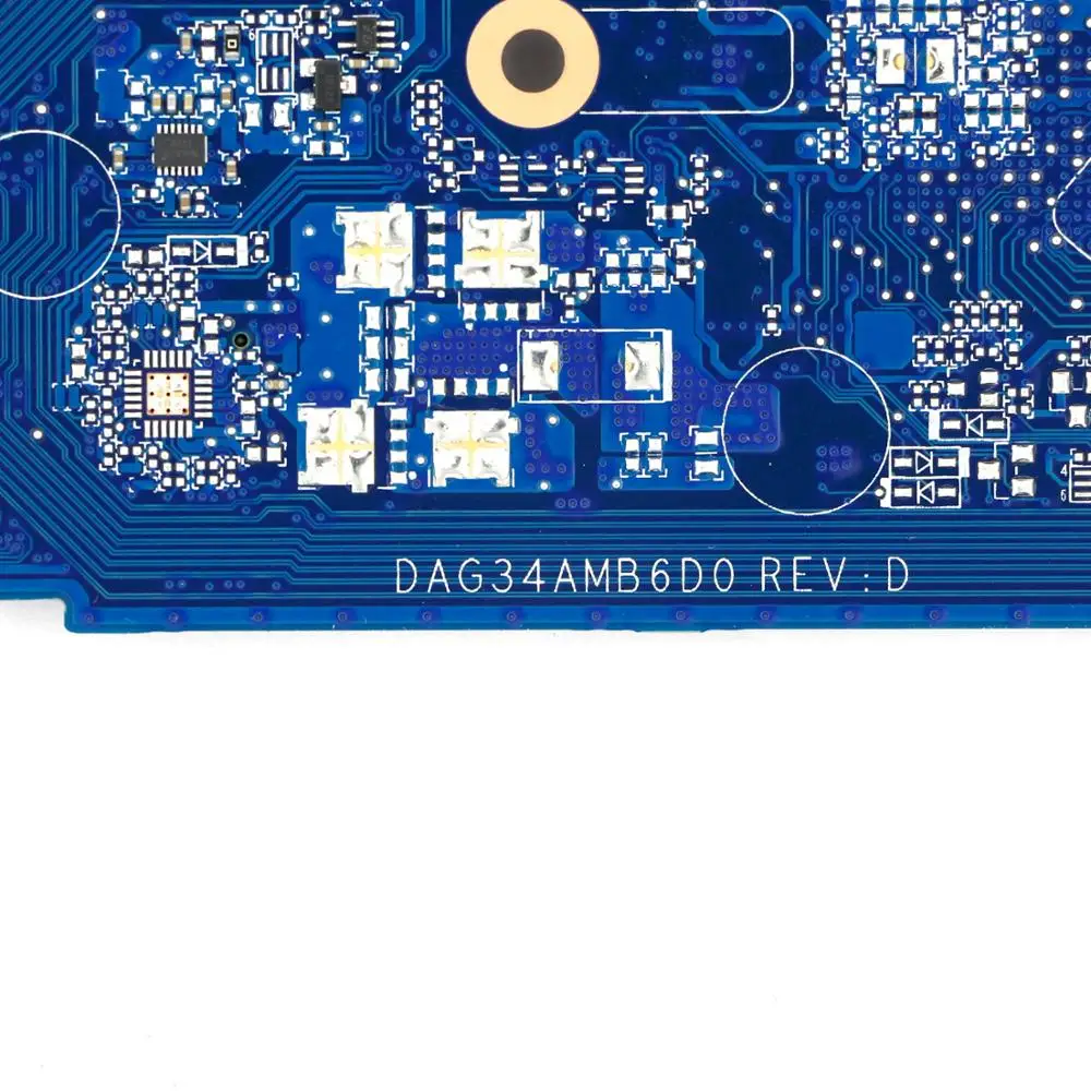 Bestellen 901573-601 901573-501 901573-001 UMA DDR4 Motherboard G34A DAG34AMB6D0 W/ I7-7500u CPU Für HP 15-AU Serie