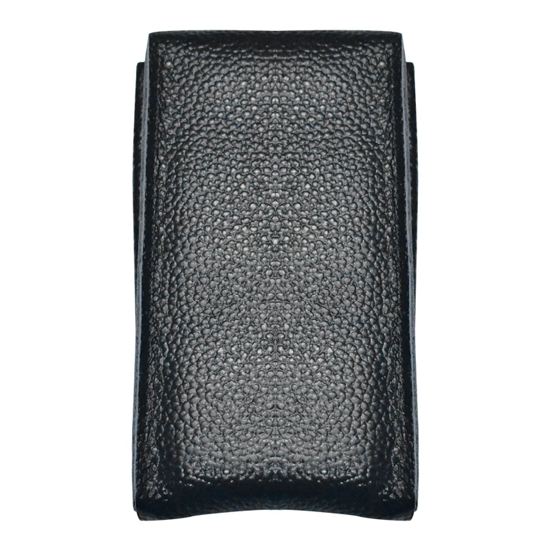 Genuine Leather Watch Case Lichee Pattern Watch Box 13*8*2.2cm Collection Protective Box Black Brown Blue Watch Display Bag