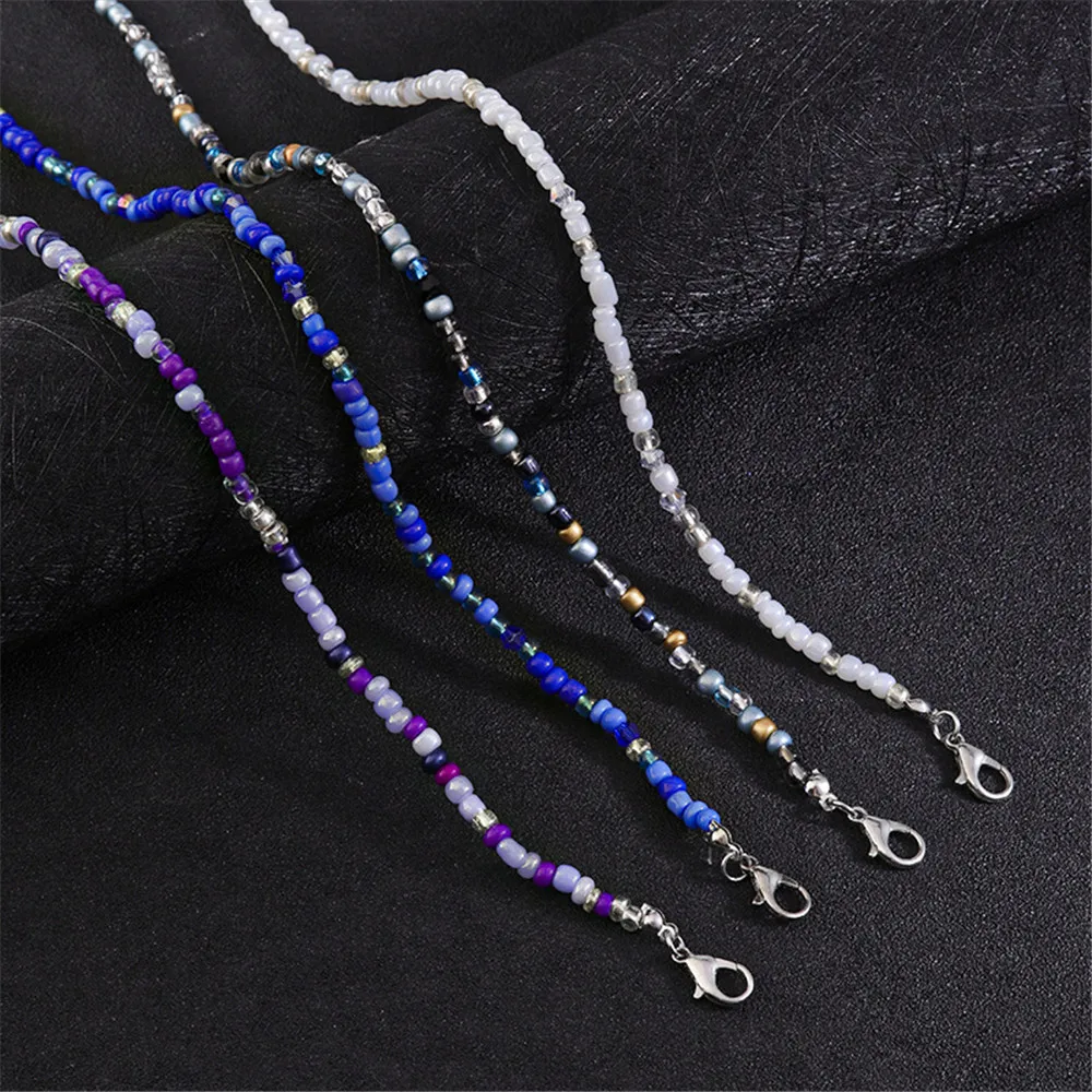 

Neck Chain Lanyards Face Straps Beaded Reading Cord Anti Unisex Lost