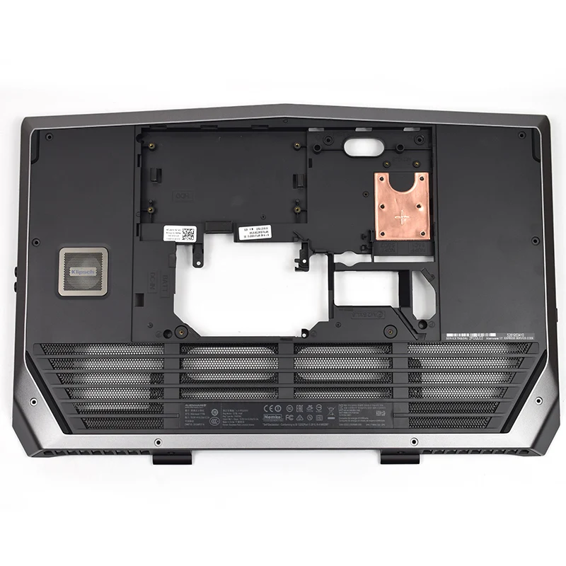 Original NEW Laptop Bottom Base Cover Case For DELL ALIENWARE 17 R3 Bottom Base Assembly 1MT2K 01MT2K Black