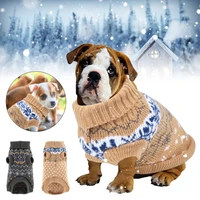 winter dog pet sweater warm pet jumpers comfortable coat costume puppy jumper kitten clothes apparel for small medium cats
