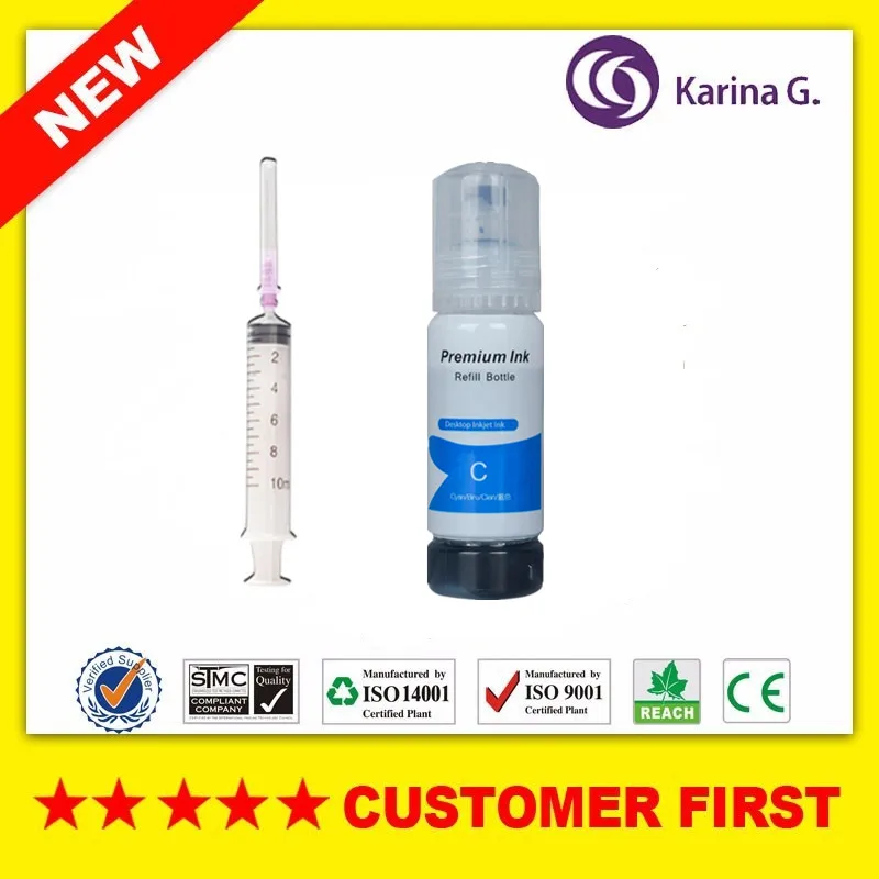 Набор чернил Karina G. для Epson T002 T001 T101 T102 T502 T504