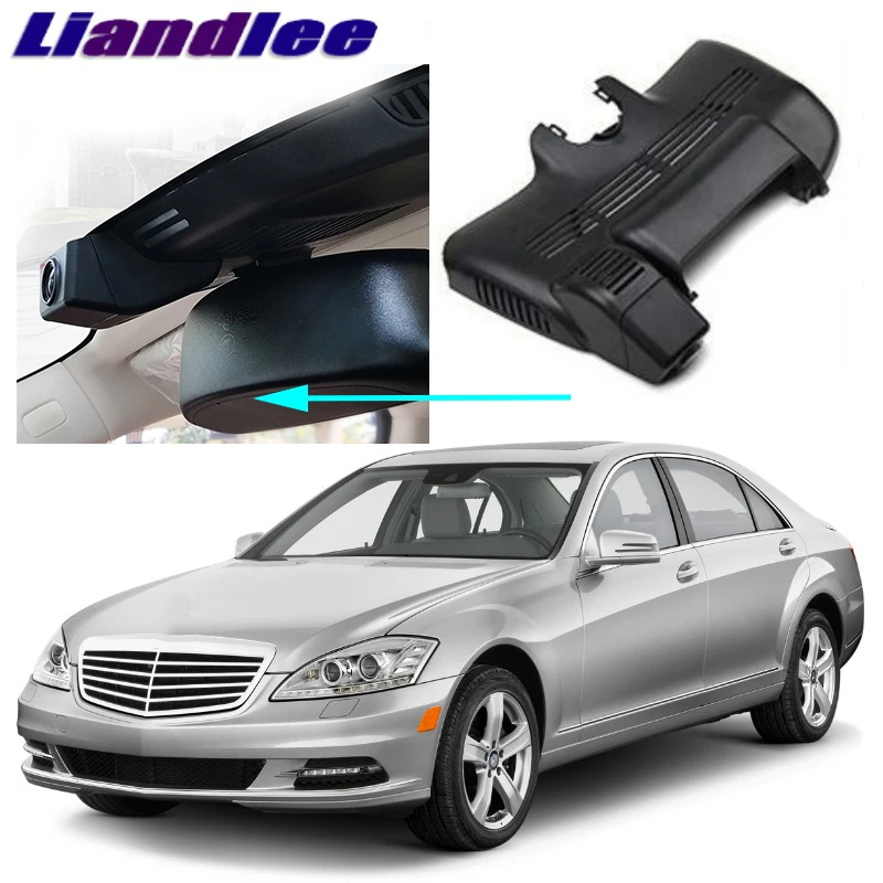 Автомобильный видеорегистратор Liandlee с Wi Fi для Mercedes Benz S MB W220 1998 ~ 2005|driving video recorder|car