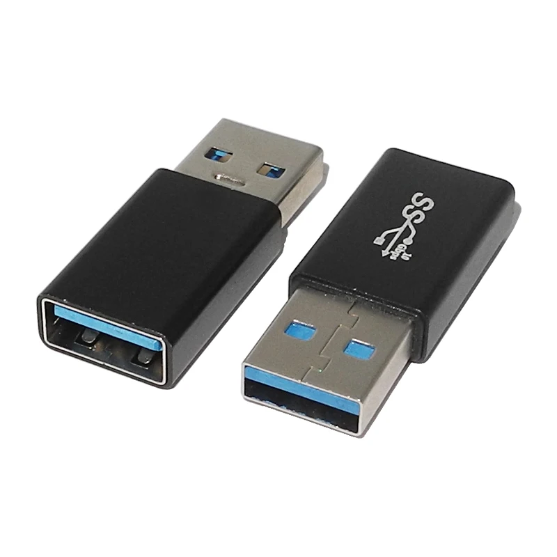 

USB 3.0 Connector Converter USB 3.0 Type A Female to Male Plug Adapter Converter Extension Cable Plug Connector